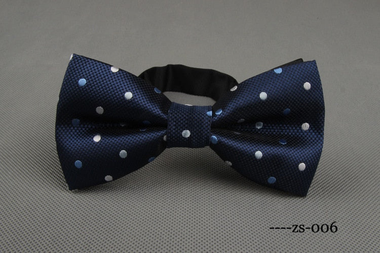 RBOCOTT Men's Bow Tie Gold Paisley Bowtie Business Wedding Bowknot Dot Blue And Black Bow Ties For Groom Party Accessories - TIKIJTRONICS 0 SPECIFICATIONSTies Type: Bow TieStyle: FashionSize of Bowtie: 12cm*6cmSize: One SizePattern Type: Dot/Paisley/PlaidPattern Type: DotOrigin: Mainland ChinaMaterial: Polyester,SilkItem Type: TiesGender: MENDepartment Name: AdultColor: Blue/Black/Red/Gold/Brown/PurpleBrand Name: RBOCOTT TIKIJTRONICS  (Store description)