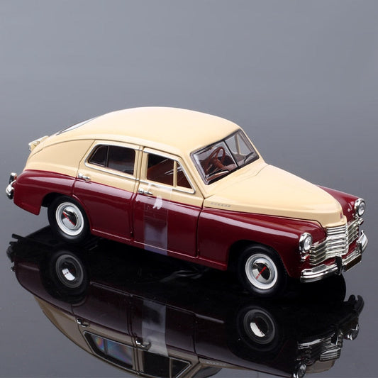 Road Signature 1:24 Scale Russia Soviet Union Gorky Gaz M20 Pobeda Gaz-M20 Cars Sedan Diecast Vehicles Model Toys Gifts Yatming - TIKIJTRONICS 0 SPECIFICATIONSWarning: For Over 3 YearsType: CarTrunk Open: NoScale: 1:24Recommend Age: 12+y,18+Pull Back: NoOriginal Box: YesOrigin: Mainland ChinaModel Number: Gaz M20 PobedaModel Manufacturer: Road SignatureMaterial: MetalHood opens: NoFeatures: DiecastDoor Open: YesBrand Name: Loquatee TIKIJTRONICS  (Store description)