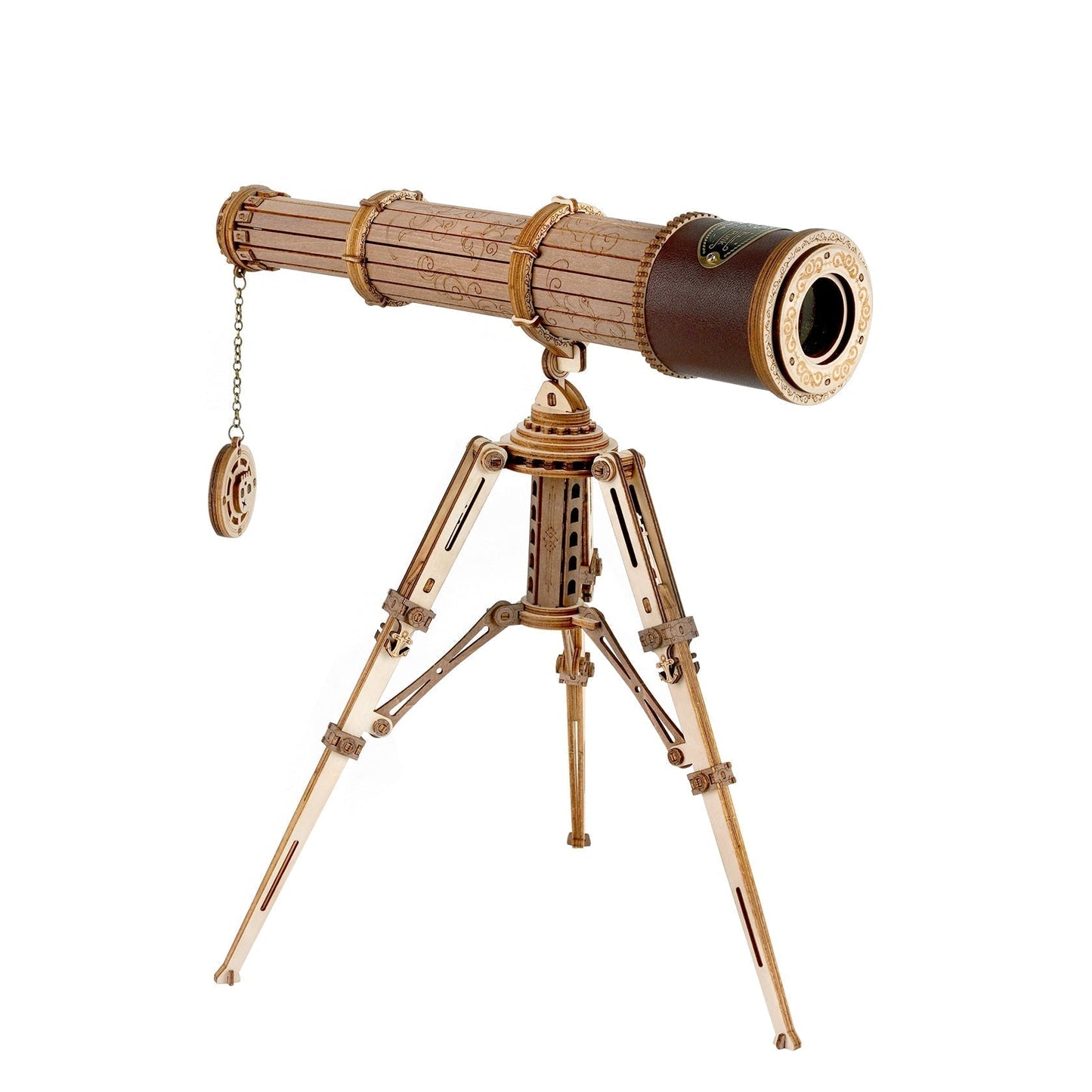 Robotime Rokr 1:1 DIY 314pcs Telescopic Monocular Telescope Wooden Model Building Kits Assembly Toy Gift for Children Adult - TIKIJTRONICS 0 SPECIFICATIONSWarning: Small Parts Not for Children under 3 years oldType: diy toyTheme: TelescopeScale: 1:1Recommend Age: 12+y,18+Quantity of Items in Set: 314Oversea warehouse: ES/US/BE/UKOrigin: Mainland ChinaModel Number: ST004Material: WoodInstructions: EnglishGender: UnisexCertification: CEBrand Name: Robotime TIKIJTRONICS  (Store description)