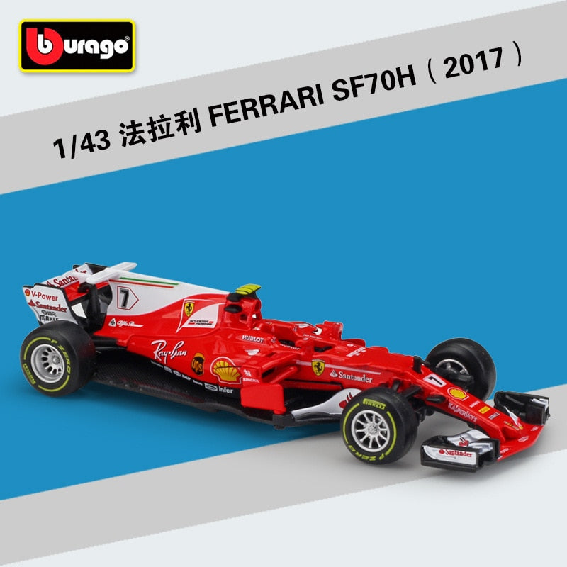 Bburago-coche de carreras RB18 Diecast 1:43, coche de carreras de toro rojo F1, Infiniti, modelo de aleación, juguete de colección de coche diseñado para regalo para niños, 2022 - TIKIJTR