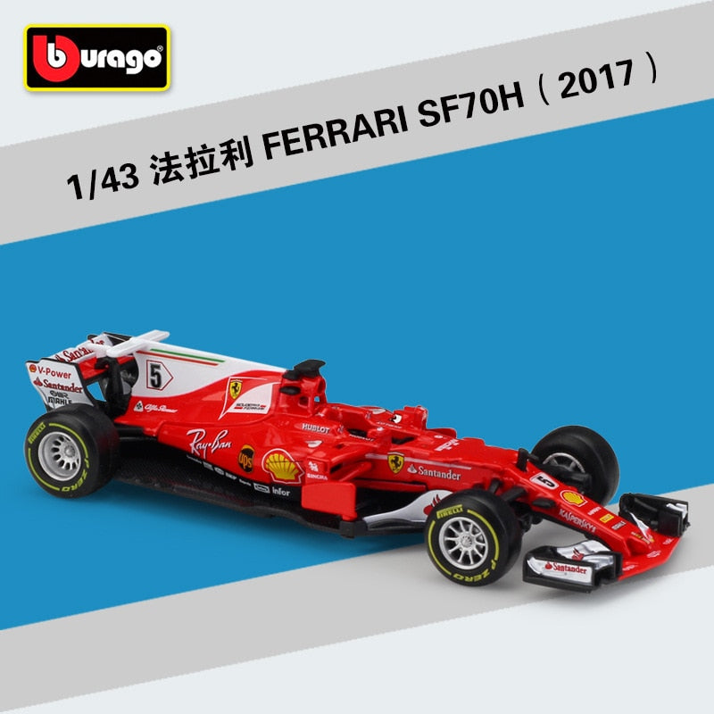 Bburago-coche de carreras RB18 Diecast 1:43, coche de carreras de toro rojo F1, Infiniti, modelo de aleación, juguete de colección de coche diseñado para regalo para niños, 2022 - TIKIJTR