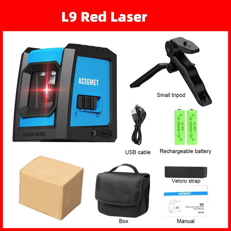 MiLESEEY 2 Lines Laser Level L52R L62 360 laser level L6 nivel laser with Battery and Tripod лазерный уровень - TIKIJTRONICS 0 SPECIFICATIONSmodel: laser levelcolor: Red/Green laser levelWavelength: 635 nmType: Vertical & Horizontal LasersSize: 76*66*76mmPrecision: +-4.5mm/15mOrigin: Mainland ChinaModel Number: L52R L52G L62 L6 L9Measurement Model: 2 linesCertification: CE,FCCBrand Name: MiLESEEY TIKIJTRONICS  (Store description)