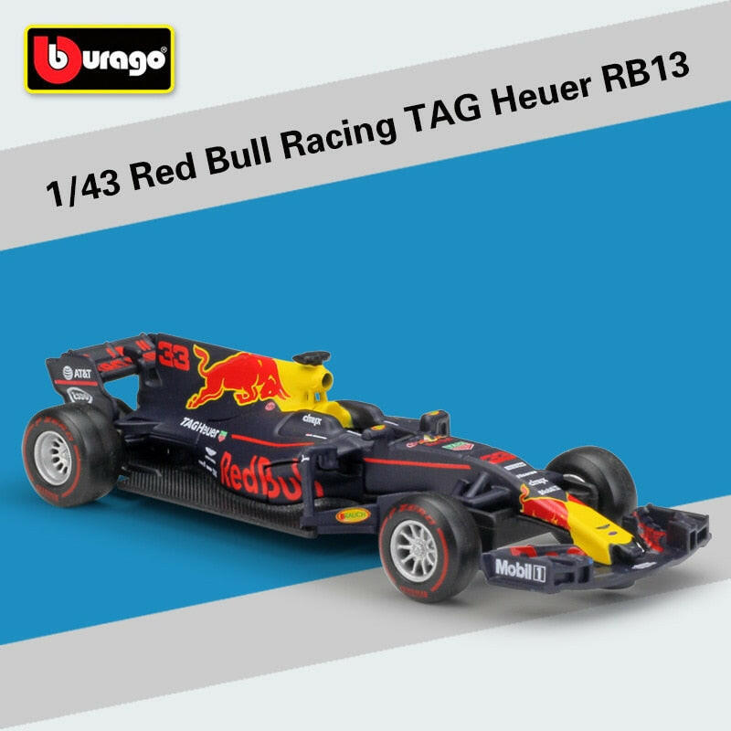 Bburago-coche de carreras RB18 Diecast 1:43, coche de carreras de toro rojo F1, Infiniti, modelo de aleación, juguete de colección de coche diseñado para regalo para niños, 2022 - Premium 0 from TIKIJTRONICS - Just $14.86! Shop now at TIKIJTRONICS