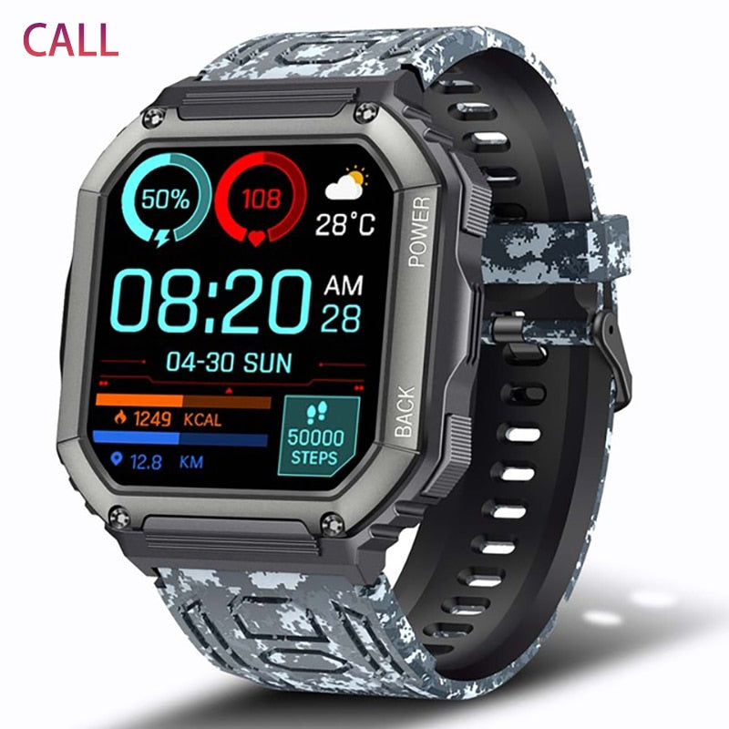 SENBONO 3ATM IP68 Waterproof Smart watch Men Women Fitness Tracker Blood Pressure Monitor Outdoor Sport Dial Call Smartwatch Men - TIKIJTRONICS # 0