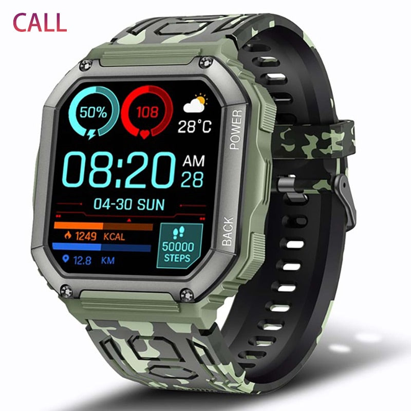 SENBONO 3ATM IP68 Waterproof Smart watch Men Women Fitness Tracker Blood Pressure Monitor Outdoor Sport Dial Call Smartwatch Men - TIKIJTRONICS # 0