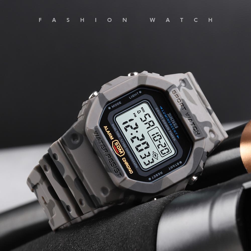 SKMEI Multifunctional Digital Sport Watch Men 2 Time Count Down Mens Wristwatches Fashion Retro Male Watches reloj hombre 1628 - Premium 0 from TIKIJTRONICS - Just $10.99! Shop now at TIKIJTRONICS