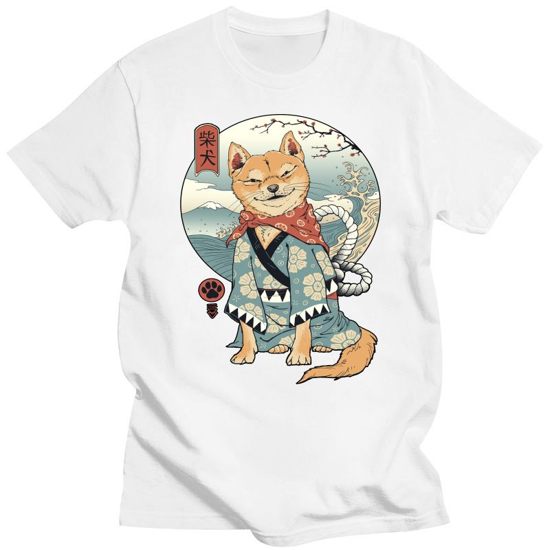 Shiba Inu Japanese Printed Funny Men/Women Tshirt Anime Shirt Oversized Clothes O-Neck Funny T Shirts for Men Tops Tees 2022 - Premium 0 from TIKIJTRONICS - Just $9.90! Shop now at TIKIJTRONICS