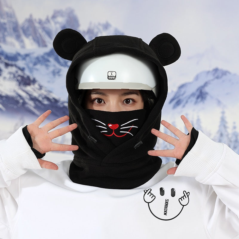 Ski Helmet Cover | Skiing Face Protection | Waterproof Style (not contains the Helmet  or glasses.) a7350 - TIKIJTRONICS 0 SPECIFICATIONSType of sports: SkiingOrigin: Mainland ChinaBrand Name: Olafu TIKIJTRONICS  (Store description)