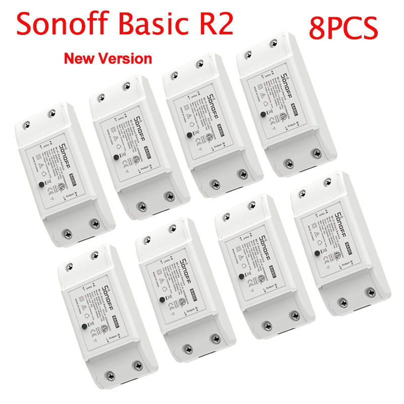 Sonoff Basic R2 Smart Home Wifi Switch Wireless Remote Control Light Timer Switch DIY Modules via Ewelink APP Work with Alexa - TIKIJTRONICS # 0