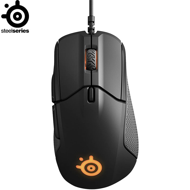 SteelSeries Rival 310 Gaming Mouse 12000 CPI TrueMove3 Optical Mouse Sensor Split Trigger Buttons RGB Lighting Mouse - TIKIJTRONICS # 0