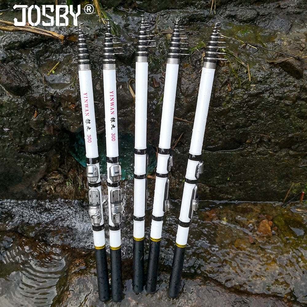 Telescopic Rock Fishing Rod Spinning fly Carp Feeder carbon fiber Pesca 3M 2.7M 2.4M 2.1M 1.8M 1.5M Mini travel Rod  Reel seat - TIKIJTRONICS 0 SPECIFICATIONSTop Diameter: OtherPosition: Ocean Boat Fishing,Ocean Rock Fshing,Ocean Beach Fishing,LAKE,River,Reservoir Pond,streamOrigin: Mainland ChinaModel Number: YinWanMaterial: CarbonHardness: HARDCategory: Rock Fishing RodBrand Name: JOSBYAction: FAST TIKIJTRONICS  (Store description)