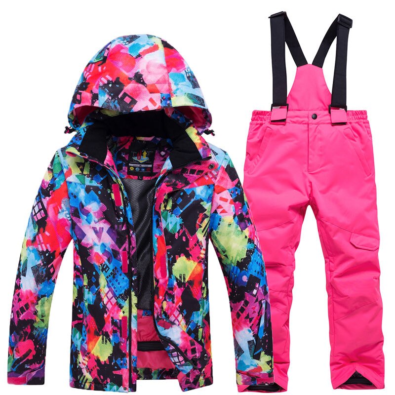 Thermal Kids Ski Suit Boys Girls Ski Jacket Pants Set Windproof Waterproof Snowboarding Jacket Winter Children Skiing Suits Snow - TIKIJTRONICS 0 SPECIFICATIONSSuitable Season: WinterSport Type: SkiingSize: S,M,L,XL,XXLOuterwear Type: JacketsOrigin: Mainland ChinaModel Number: SS24Material: PolyesterGender: BoysFit: Fits true to size, take your normal sizeFeature: waterproof,Breathable,WindproofCollar: HoodedApplication: Snowboarding,Snow sports,Extreme sports TIKIJTRONICS  (Store description)