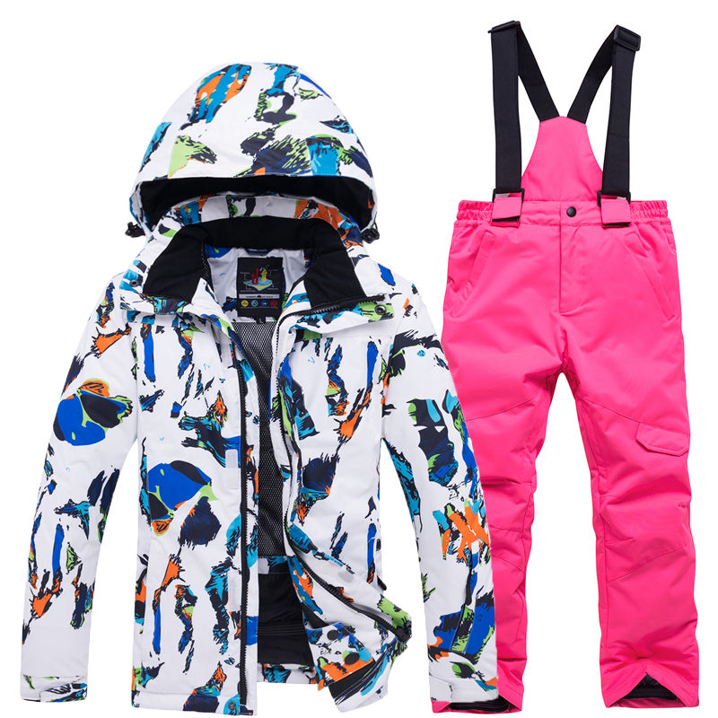 Thermal Kids Ski Suit Boys Girls Ski Jacket Pants Set Windproof Waterproof Snowboarding Jacket Winter Children Skiing Suits Snow - TIKIJTRONICS 0 SPECIFICATIONSSuitable Season: WinterSport Type: SkiingSize: S,M,L,XL,XXLOuterwear Type: JacketsOrigin: Mainland ChinaModel Number: SS24Material: PolyesterGender: BoysFit: Fits true to size, take your normal sizeFeature: waterproof,Breathable,WindproofCollar: HoodedApplication: Snowboarding,Snow sports,Extreme sports TIKIJTRONICS  (Store description)