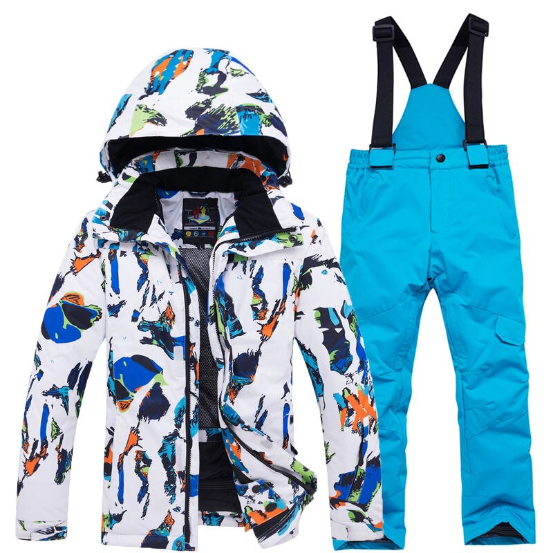 Thermal Kids Ski Suit Boys Girls Ski Jacket Pants Set Windproof Waterproof Snowboarding Jacket Winter Children Skiing Suits Snow - TIKIJTRONICS 0 SPECIFICATIONSSuitable Season: WinterSport Type: SkiingSize: S,M,L,XL,XXLOuterwear Type: JacketsOrigin: Mainland ChinaModel Number: SS24Material: PolyesterGender: BoysFit: Fits true to size, take your normal sizeFeature: waterproof,Breathable,WindproofCollar: HoodedApplication: Snowboarding,Snow sports,Extreme sports TIKIJTRONICS  (Store description)