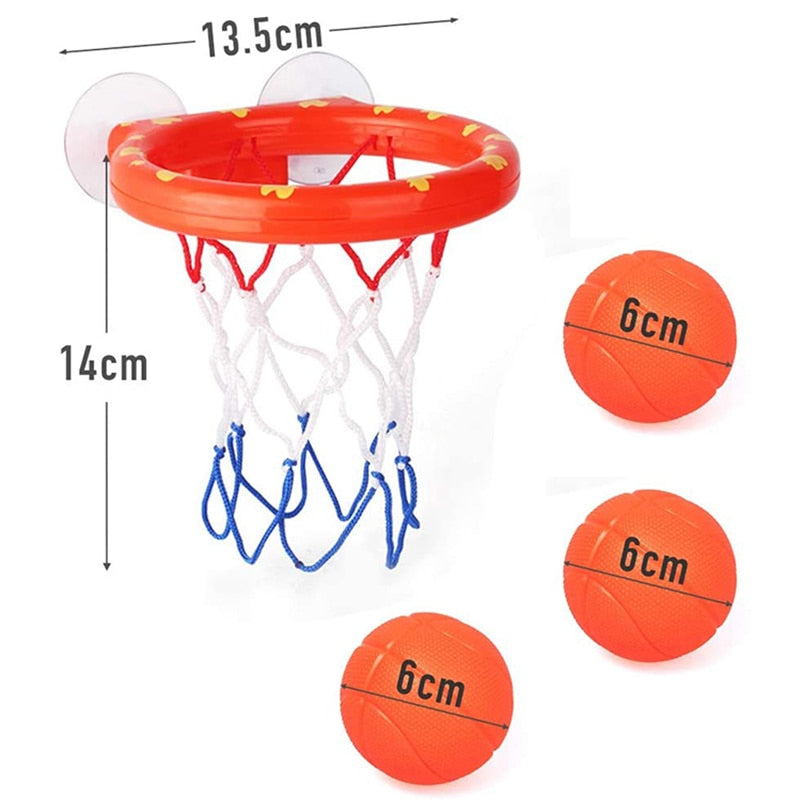 Toddler Bath Toys Kids Shooting Basket Bathtub Water Play Set for Baby Girl Boy with 3 Mini Plastic Basketballs Funny Shower - TIKIJTRONICS 0 SPECIFICATIONSWarning: Stay away from the fireType: Waterwheel/Wheel Type Dabbling ToyRecommend Age: 0-3y,3-6y,6-12yPlastic Type: ABSOrigin: Mainland ChinaModel Number: SCH202010Material: PlasticGender: UnisexFeatures: BathCertification: 3CCertificate Number: -Barcode: NoAnimals: other3C: Certificate TIKIJTRONICS  (Store description)