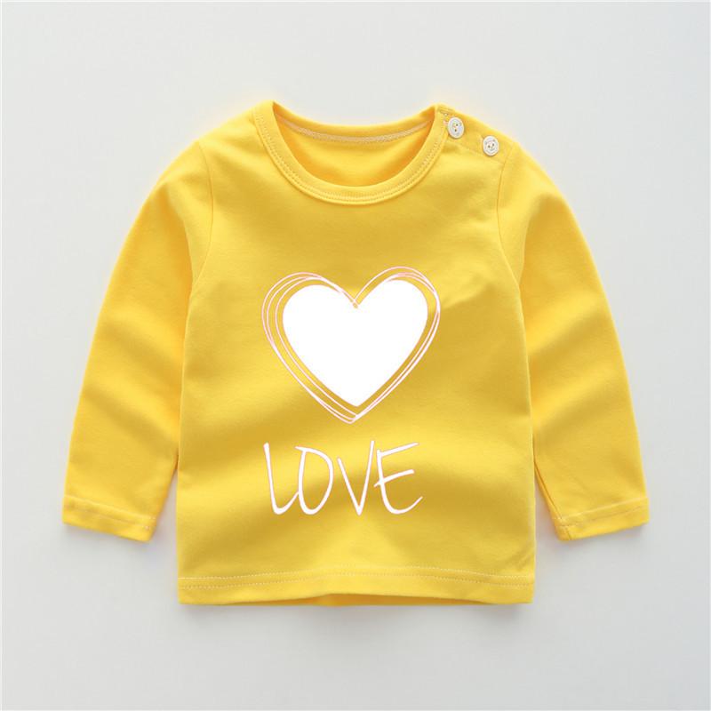 Toddler Girls Clothes Cotton Tops Children Cartoon Long Sleeve Girl Kids T-shirt Baby Boys Baby Boy Outfit Pullover T-shirt - TIKIJTRONICS # 0