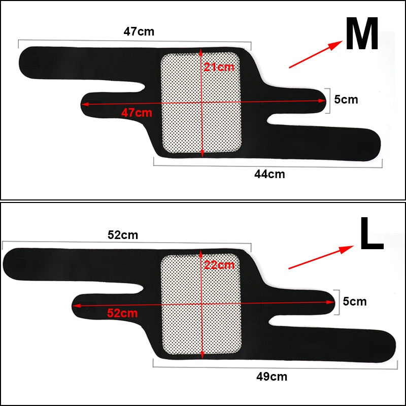 Tourmaline Self Heating Knee Pads Support 8 Magnetic Therapy Kneepad Pain Relief Arthritis Knee Patella Massage Sleeves - TIKIJTRONICS 0 SPECIFICATIONSWholesale: SupportOrigin: Mainland ChinaModel Number: C123Material: Cotton,Tourmaline,Magnetic StoneMagnetic Stones per knee: 8 piecesFeature: Self-heating,Magnetic TherapyElasticity: Micro-elasticDropshipping: SupportColor: BlackBrand Name: COYOCOAge: Universal TIKIJTRONICS  (Store description)