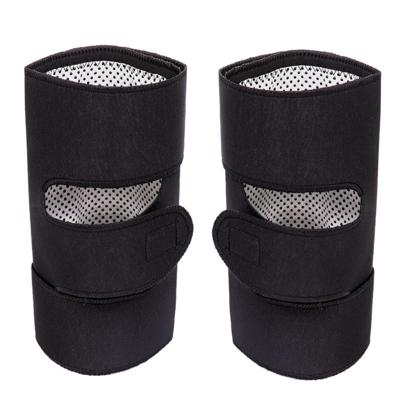 Tourmaline Self Heating Knee Pads Support 8 Magnetic Therapy Kneepad Pain Relief Arthritis Knee Patella Massage Sleeves - TIKIJTRONICS 0 SPECIFICATIONSWholesale: SupportOrigin: Mainland ChinaModel Number: C123Material: Cotton,Tourmaline,Magnetic StoneMagnetic Stones per knee: 8 piecesFeature: Self-heating,Magnetic TherapyElasticity: Micro-elasticDropshipping: SupportColor: BlackBrand Name: COYOCOAge: Universal TIKIJTRONICS  (Store description)