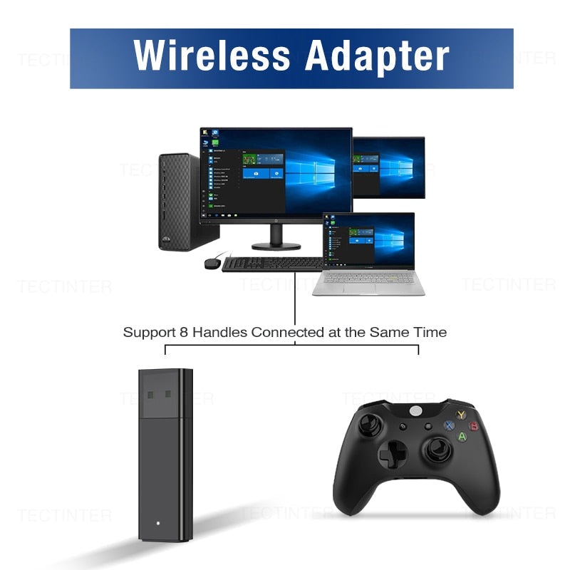 USB Receiver For Xbox One 2nd Generation Controller PC Wireless Adapter for Windows7/8/10 Laptops Wireless Controller Adapter - Premium 0 from TIKIJTRONICS - Just $14.02! Shop now at TIKIJTRONICS