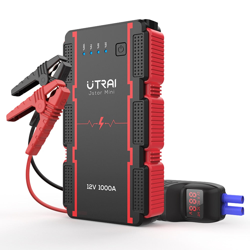 UTRAI Jump Starter Power Bank 2000A /1000A Portable Car Battery Starter For 12V Car Emergency Booster Starter Starting Device.