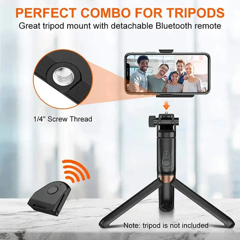 Ulanzi CapGrip Wireless Bluetooth Smartphone Selfie Booster Handle Grip Phone Stabilizer Stand Holder Shutter Release 1/4 Screw - TIKIJTRONICS  SPECIFICATIONSSupport Remote Control: YesPackage: YesOrigin: Mainland ChinaModel Number: CapGripMaterial: PlasticFolded Length (mm): 138Configured for(Adaption): SMARTPHONESCommunication: bluetoothBrand Name: Ulanzi TIKIJTRONICS  (Store description)