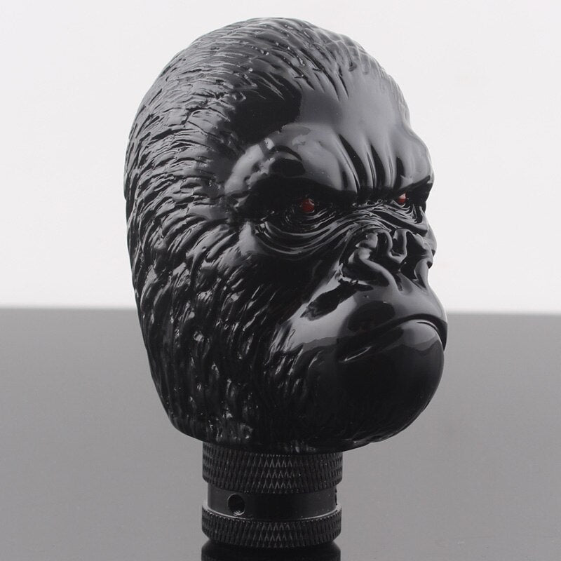 Universal Car Manual Black Ape Head Crack Style Stick Gear Shift Knob For Sedan Coupe Crossover Wagon Hatchback Truck SUV - TIKIJTRONICS 0 SPECIFICATIONSSpecial Features: Gear Shift KnobOrigin: Mainland ChinaModel Name: UniversalMaterial Type: Cold cast resin & metalItem Width: 8cmItem Weight: 280gItem Type: Gear Shift KnobItem Length: 10cmItem Height: 7cmExternal Testing Certification: CCCBrand Name: TrichTu Mount TIKIJTRONICS  (Store description)