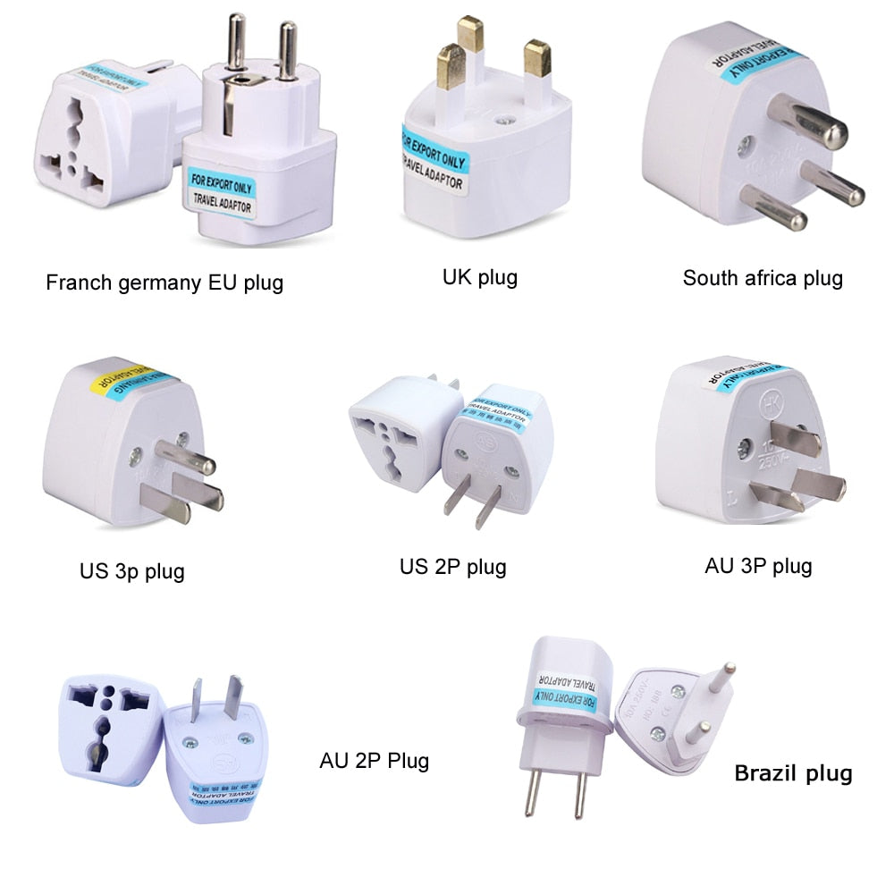 Universal Kr American European AU EU To US UK Power Plug Adapter USA Israel Brazil Travel Adapter Plug Converter Japan Korea - TIKIJTRONICS # 0