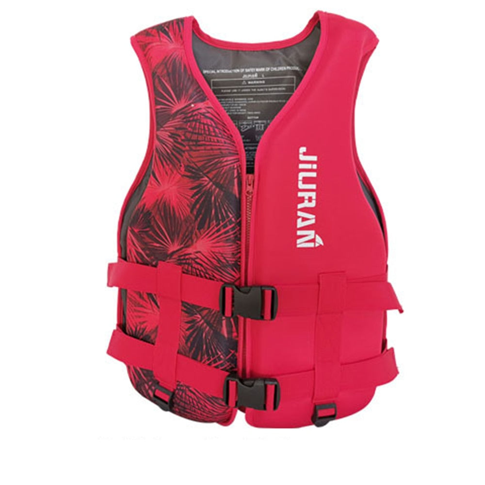 Universal Outdoor Neoprene Life Jacket Water Sports Buoyancy Vest Kayaking Boating Swimming Drifting Safety Life Vest - TIKIJTRONICS 0 SPECIFICATIONSProduct features: high buoyancy, high safety factorOutdoor Activity: Water-skiingOrigin: Mainland ChinaModel Number: FH3619Material: NeopreneColor: black, blue, redBrand Name: SWROWApplicable age: adults, childrenApplicable People: MENAge: >6 Years TIKIJTRONICS  (Store description)