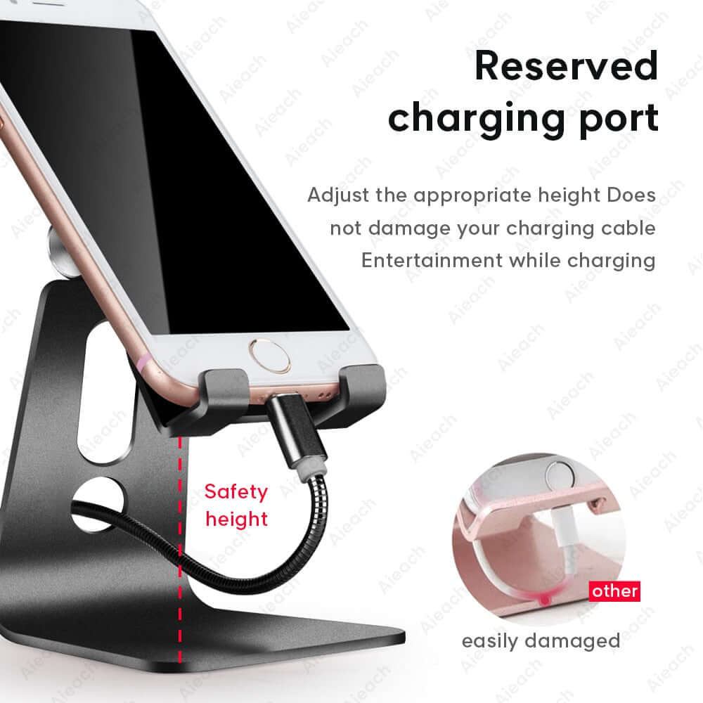 Universal Tablet Desktop Stand For iPad 7.9 9.7 10.5 11 inch Metal Rotation Tablet Holder For Samsung Xiaomi Huawei Phone Tablet - TIKIJTRONICS # 0