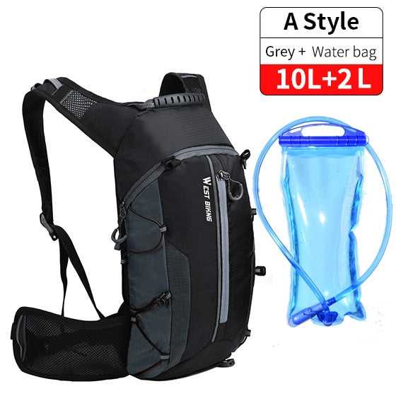 WEST BIKING Bicycle Bike Bags Water Bag 10L Portable Waterproof Road Cycling Bag Outdoor Sport Climbing Pouch Hydration Backpack TIKIJTRONICS