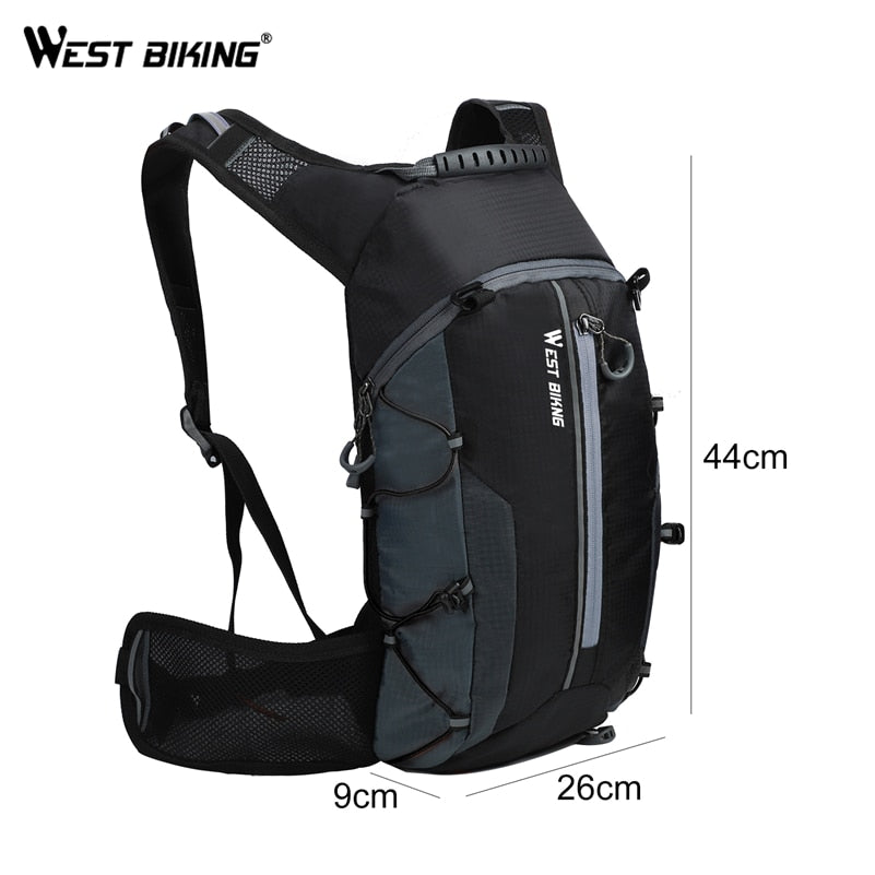 WEST BIKING Bicycle Bike Bags Water Bag 10L Portable Waterproof Road Cycling Bag Outdoor Sport Climbing Pouch Hydration Backpack - TIKIJTRONICS # 0