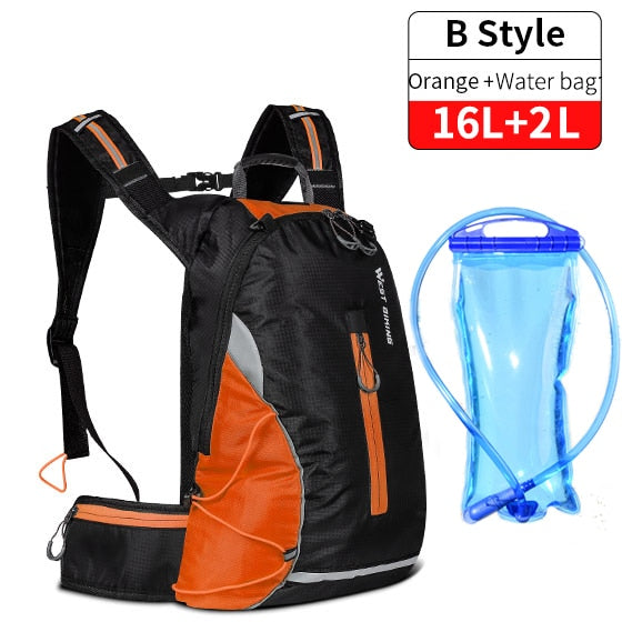 WEST BIKING Bicycle Bike Bags Water Bag 10L Portable Waterproof Road Cycling Bag Outdoor Sport Climbing Pouch Hydration Backpack - TIKIJTRONICS # 0