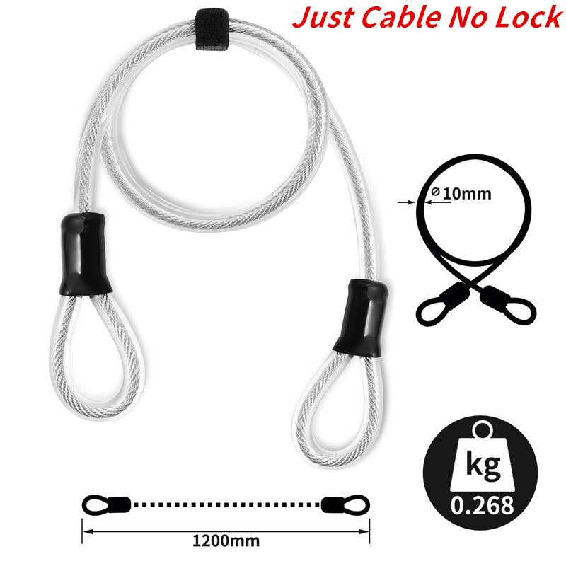 WEST BIKING Bicycle U Lock Anti-theft Steel Cable Security Cycling Lock Motorcycle Electric Scooter MTB Road Bicycle Accessories - TIKIJTRONICS 0 SPECIFICATIONSType: Bicycle U-shaped Lock/ Bicycle Cable LockType: U LockSize: 130*180mmOrigin: Mainland ChinaModel number: YP0705046/057/058/059-/060/032/068/070Material: SteelMaterial: Carbon Steel+Zinc Alloy Lock CoreFeatures: Durable, Anti-theftBrand Name: West Biking TIKIJTRONICS  (Store description)