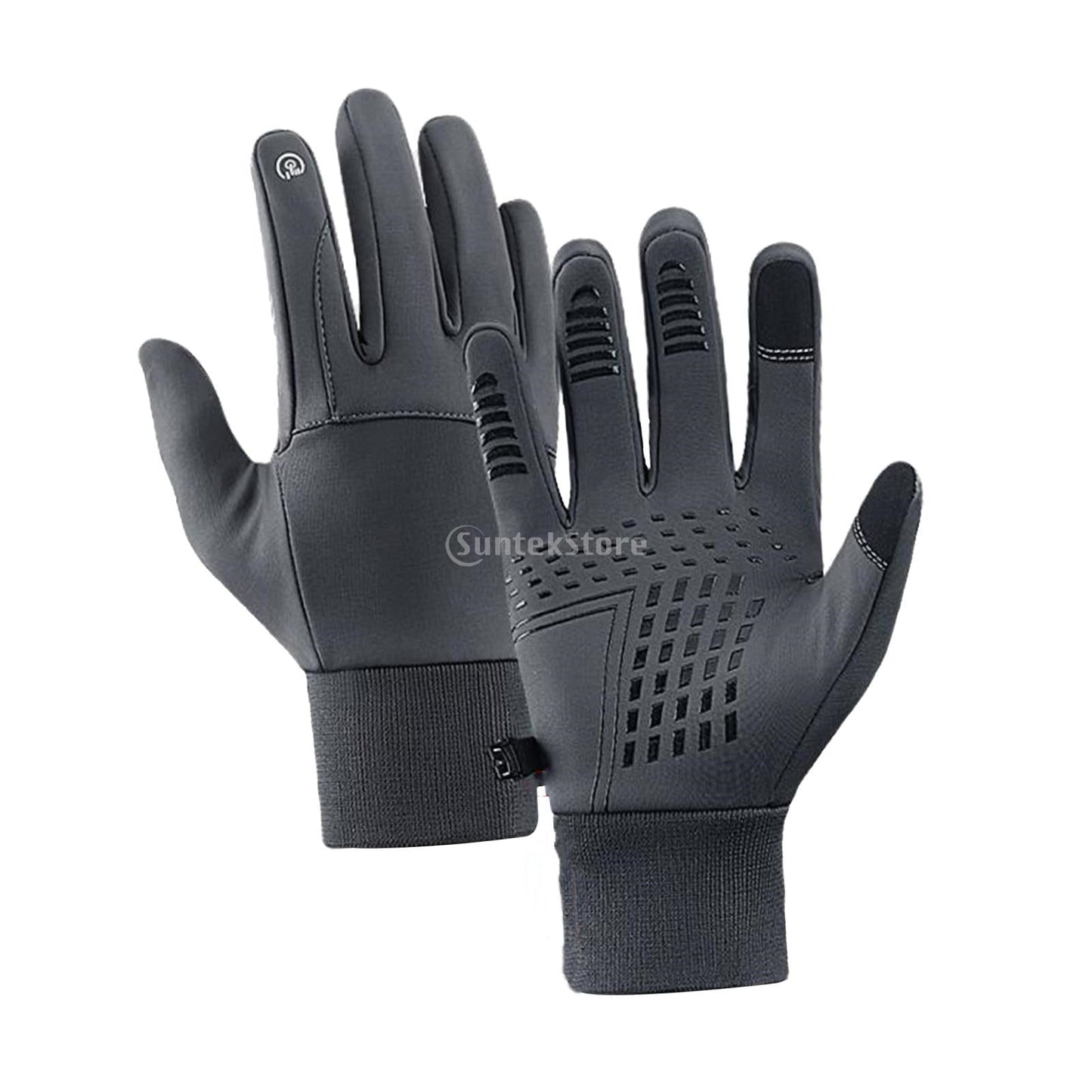 Waterproof Winter Warm Gloves Cycling Glove Anti-slip Thermal Fleece Touch Screen Glove Full-Finger Skiing Glove M- XL - TIKIJTRONICS # 0