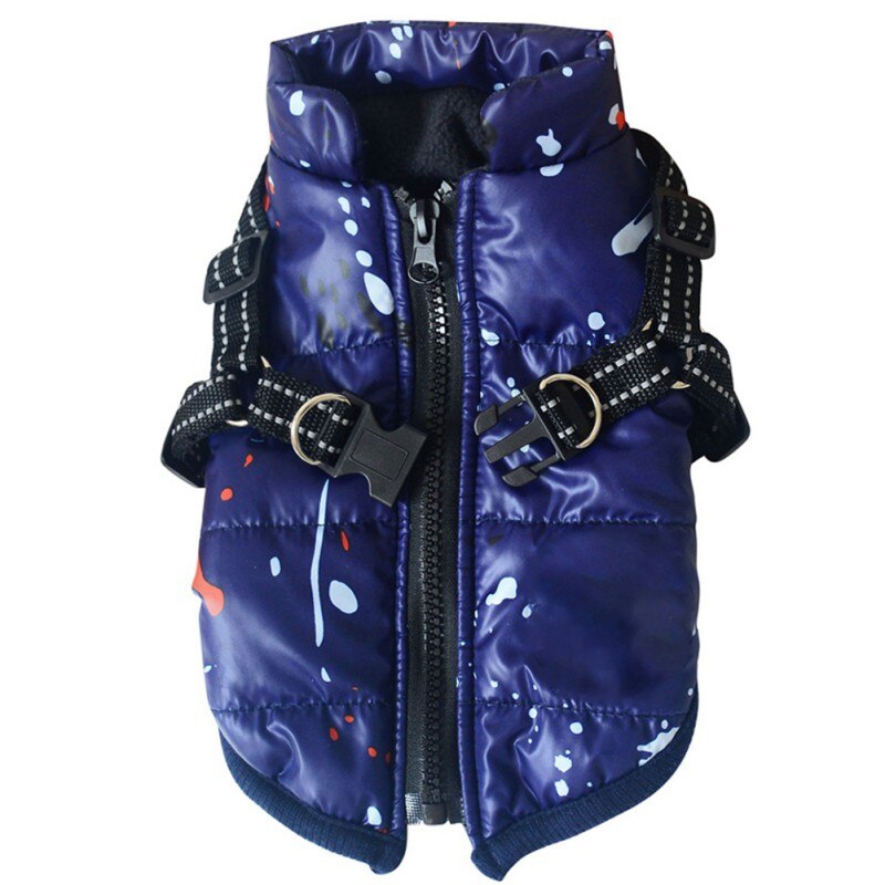 Winter Dog Clothes Waterproof Pet Warm Padded Vest Zipper Jacket Coat For Small Medium Large Dogs Chihuahua Pug Ropa Para Perros - TIKIJTRONICS 0 SPECIFICATIONSType: DogsSeason: Autumn/WinterPattern: SolidOrigin: Mainland ChinaMaterial: 100% Cotton TIKIJTRONICS  (Store description)