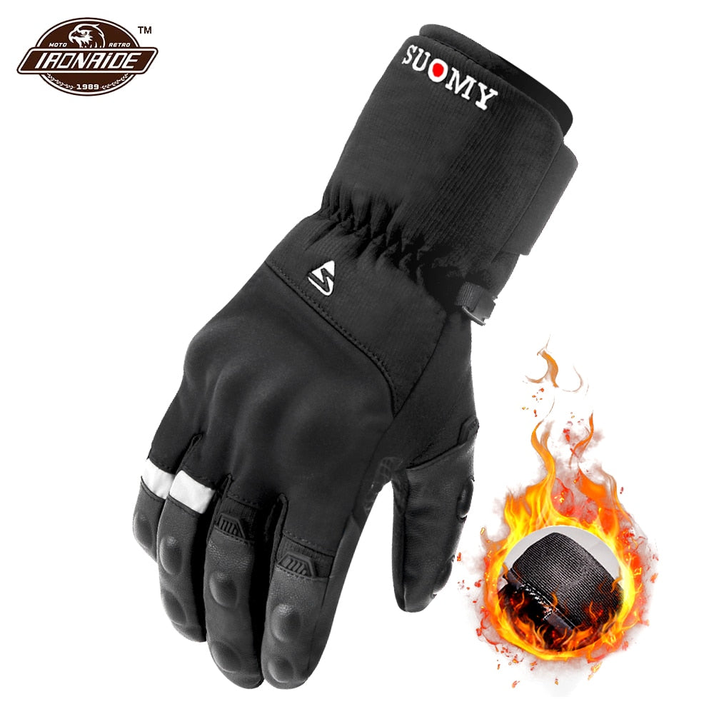 Winter Motorcycle Gloves Waterproof Moto Motocross Gloves Windproof Moto Gloves Touch Screen Motorbike Riding Guantes - TIKIJTRONICS # 0