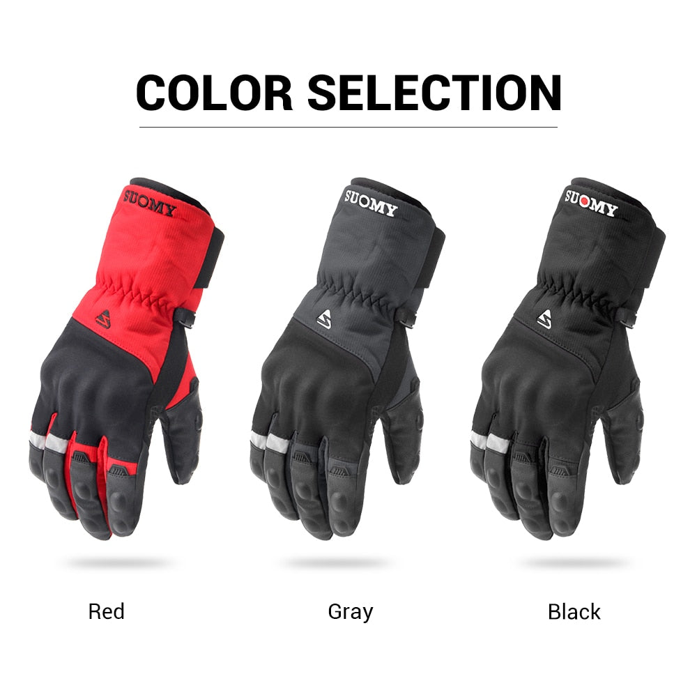 Winter Motorcycle Gloves Waterproof Moto Motocross Gloves Windproof Moto Gloves Touch Screen Motorbike Riding Guantes - TIKIJTRONICS # 0