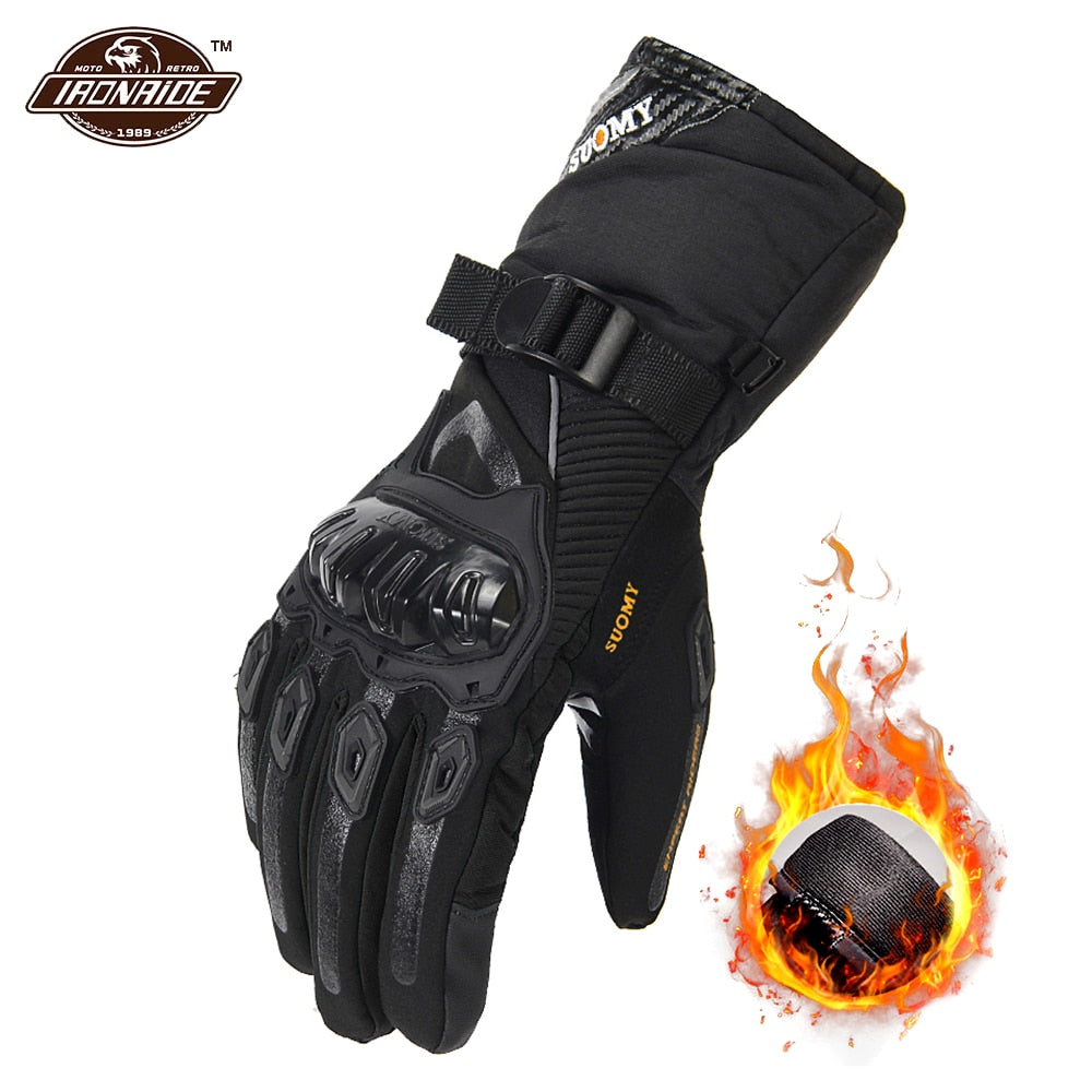 Winter Motorcycle Gloves Waterproof Moto Motocross Gloves Windproof Moto Gloves Touch Screen Motorbike Riding Guantes - TIKIJTRONICS # 0