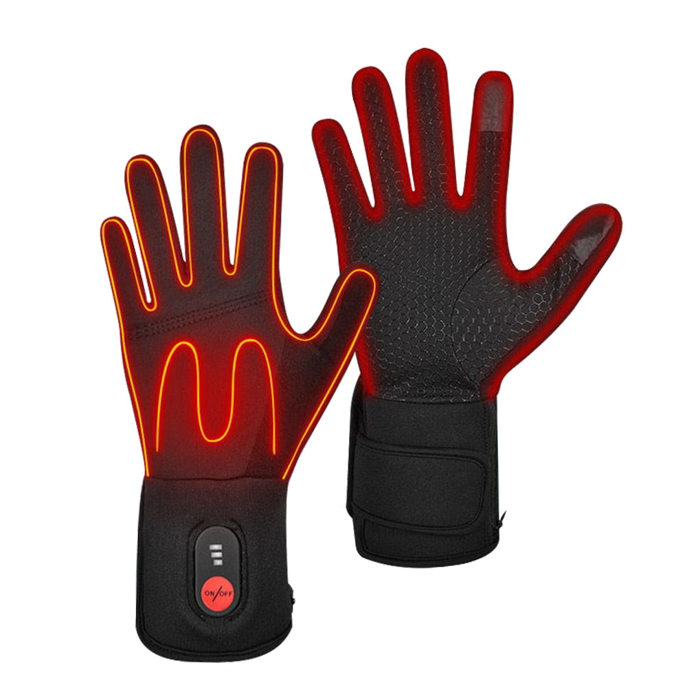 Winter Warm Cycling Heated Gloves Liners Rechargeable Battery for MTB Riding Skiing Hiking Motorcycle Gloves Men Women 2021 - TIKIJTRONICS 0 SPECIFICATIONScapacity: 1801mah-3000mahVoltage: 5.1-7.4VStyle: Cycling Thermal GlovesRechargeble or not: YESName: Heated GlovesMaterial: PolyesterHeating Time: 2-6.5 hoursHeating Temperature: 40-65℃Gender: Men, WomenGear: 3For: Motorized scooter, bicycleFeature: Rechargeable, Touch ScreenBrand Name: Savior HeatBATTERY: 7.4V 2200MAH TIKIJTRONICS  (Store description)