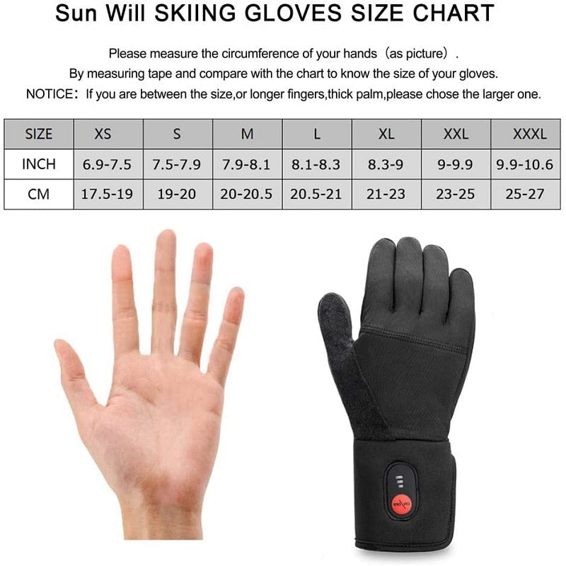 Winter Warm Cycling Heated Gloves Liners Rechargeable Battery for MTB Riding Skiing Hiking Motorcycle Gloves Men Women 2021 - TIKIJTRONICS 0 SPECIFICATIONScapacity: 1801mah-3000mahVoltage: 5.1-7.4VStyle: Cycling Thermal GlovesRechargeble or not: YESName: Heated GlovesMaterial: PolyesterHeating Time: 2-6.5 hoursHeating Temperature: 40-65℃Gender: Men, WomenGear: 3For: Motorized scooter, bicycleFeature: Rechargeable, Touch ScreenBrand Name: Savior HeatBATTERY: 7.4V 2200MAH TIKIJTRONICS  (Store description)