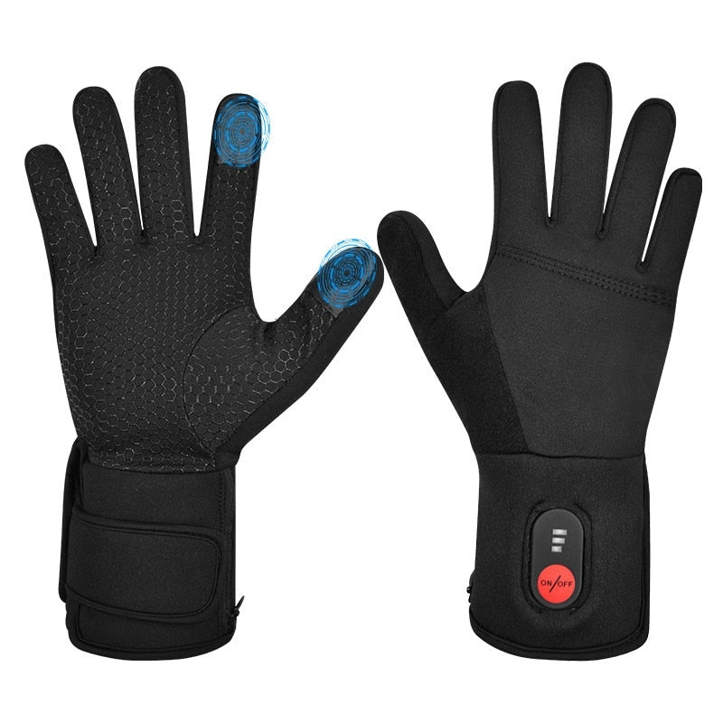 Winter Warm Cycling Heated Gloves Liners Rechargeable Battery for MTB Riding Skiing Hiking Motorcycle Gloves Men Women 2021 - TIKIJTRONICS 0 SPECIFICATIONScapacity: 1801mah-3000mahVoltage: 5.1-7.4VStyle: Cycling Thermal GlovesRechargeble or not: YESName: Heated GlovesMaterial: PolyesterHeating Time: 2-6.5 hoursHeating Temperature: 40-65℃Gender: Men, WomenGear: 3For: Motorized scooter, bicycleFeature: Rechargeable, Touch ScreenBrand Name: Savior HeatBATTERY: 7.4V 2200MAH TIKIJTRONICS  (Store description)