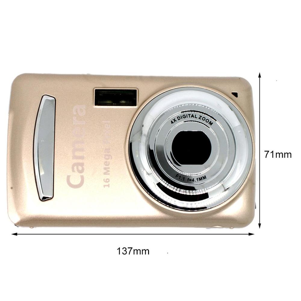 XJ03 Children's Durable Practical 16 Million Pixel Compact Home Digital Camera Portable Cameras for Kids Boys Girls TIKIJTRONICS