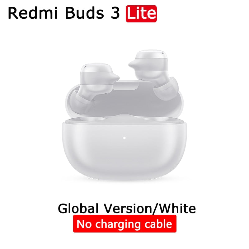 Xiaomi Redmi Buds 3 Lite airdots buds 3 TWS Earphone Bluetooth 5.2 Wireless Headphone IP54 18 Hours Battery Life - TIKIJTRONICS # 0