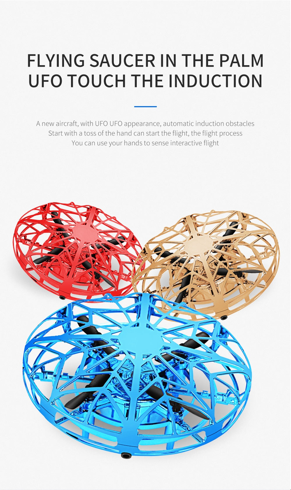 ZK20 LED Flying Spinner  Mini Drone Fingertip Spinner Upgrade Parent-child Flying Gyro Aircraft Fun Interactive Toy Gift - TIKIJTRONICS 0 SPECIFICATIONSis_customized: NoOrigin: Mainland ChinaOccasion: PartyMaterial: MetalCN: Guangdong TIKIJTRONICS  (Store description)