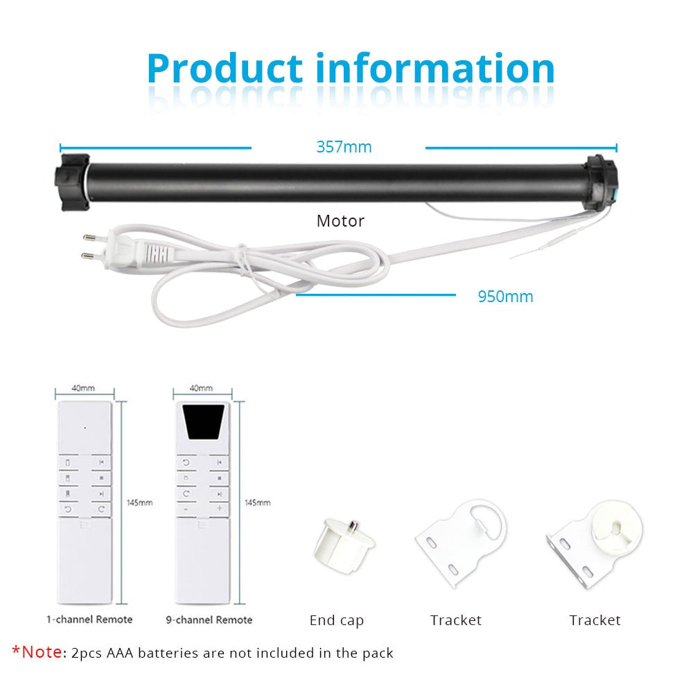 Zemismart WiFi Tuya Smart Life Curtain Motor for 36 37mm Tube Alexa Google Home Control Roller Blind Motorized Shutter Engine - TIKIJTRONICS 0 SPECIFICATIONSVoice control: Alexa Echo Google HomeOrigin: Mainland ChinaModel Number: ZM25Certification: CEBrand Name: zemismartApplication: Motorized blindsApp control: Tuya Smart life TIKIJTRONICS  (Store description)