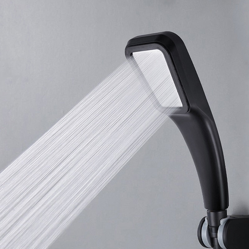 ZhangJi 300 Holes High Pressure Rainfall Shower Head Water Saving 3 Color Chrome Black White Sprayer Nozzle Bathroom Accessories - TIKIJTRONICS # 0