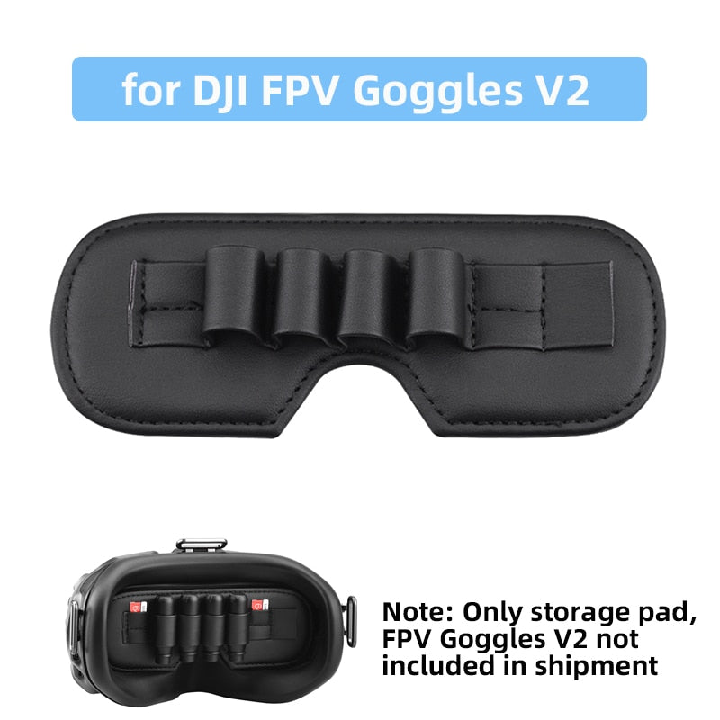 for DJI Avata/FPV COMBO Storage Pad for DJI FPV Goggles V2 Lens Protector Cover Protection Antenna Storage Holder Drone Glasses - TIKIJTRONICS 0 SPECIFICATIONSWeight: 13gPackage: YesOrigin: Mainland ChinaModel Number: for DJI Goggles 2/V2Compatible Drone Model: for DJI FPV comboCompatible Drone Brand: DJIBrand Name: BRDRC TIKIJTRONICS  (Store description)