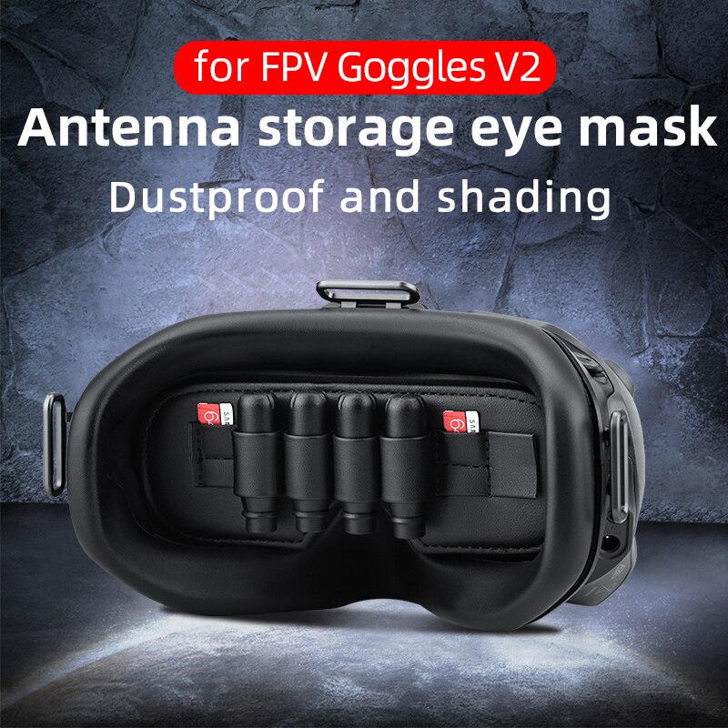 for DJI Avata/FPV COMBO Storage Pad for DJI FPV Goggles V2 Lens Protector Cover Protection Antenna Storage Holder Drone Glasses - TIKIJTRONICS 0 SPECIFICATIONSWeight: 13gPackage: YesOrigin: Mainland ChinaModel Number: for DJI Goggles 2/V2Compatible Drone Model: for DJI FPV comboCompatible Drone Brand: DJIBrand Name: BRDRC TIKIJTRONICS  (Store description)