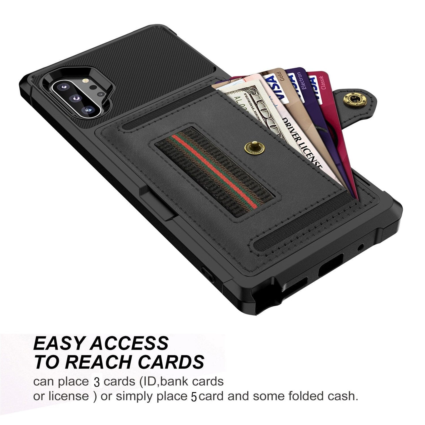 for Samsung Galaxy Note 20 S21 Ultra 10 9 S20 S21 S10 S9 Plus S10e S10+ Case Leather Multi Card Holder Wallet Retro Luxury Cover - Premium 0 from TIKIJTRONICS - Just $8.99! Shop now at TIKIJTRONICS