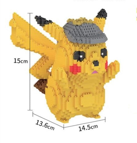 pokemon Building blocks compatible Cartoon Poke Anime Ball Pikachued Diamond mini Building Blocks pokemon Bricks Toy Game - TIKIJTRONICS # 0